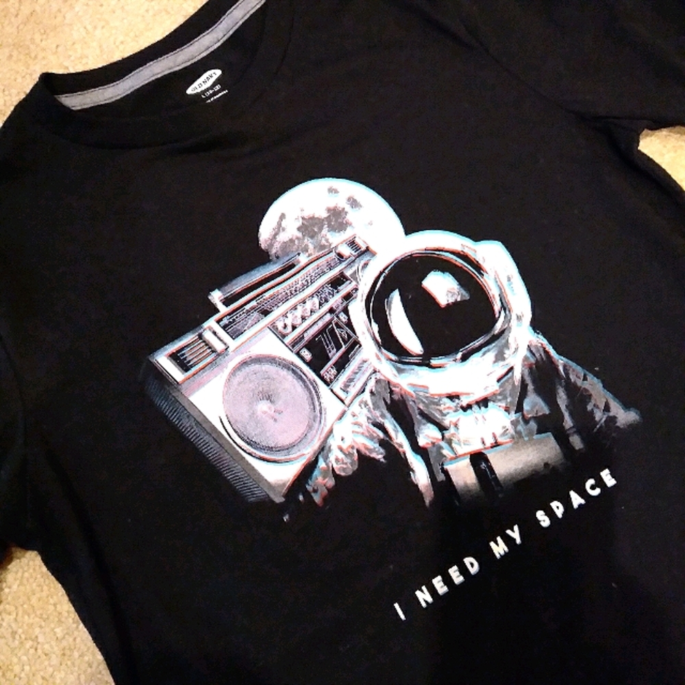 Old Navy Graphic Crew Neck Short Sleeve Tee